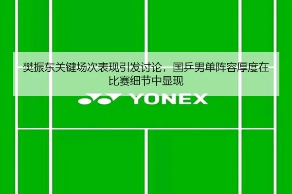樊振东关键场次表现引发讨论，国乒男单阵容厚度在比赛细节中显现